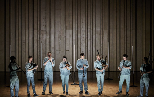 8 Pipers for Philip Glass