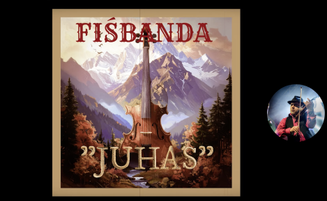Singiel „Juhas” zespołu FiśBanda Okładka singla Juhas